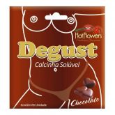 Degust Calcinha Solúvel Chocolate Hot Flowers