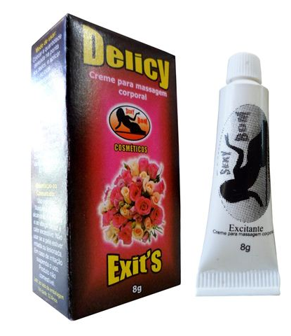 Creme Excitante Delicy Exit´s Sexybom 8 gr